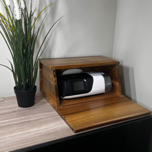 100% Acacia CPAP Nightstand Box